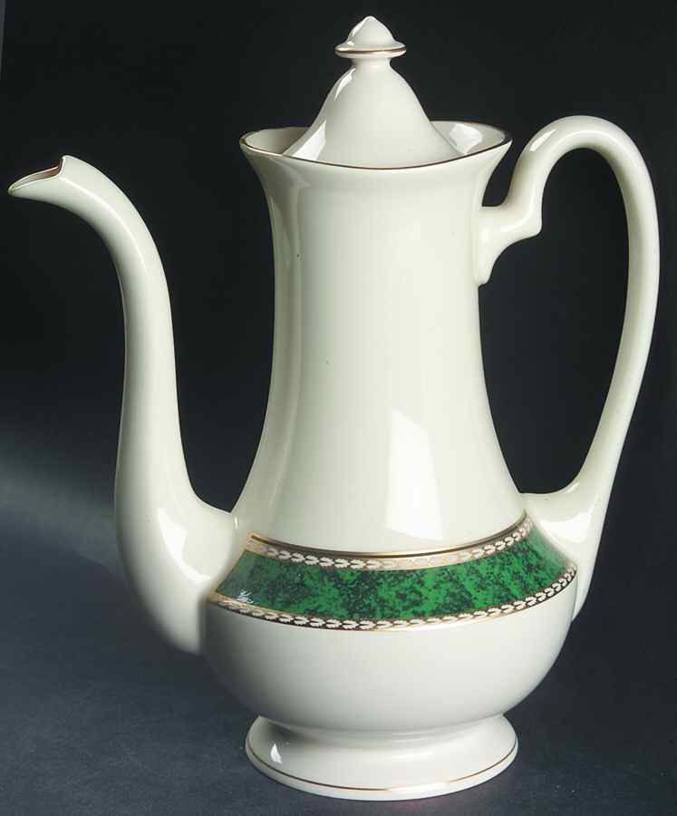 Sherwood Tea/Coffee Pot & Lid by Pickard-1
