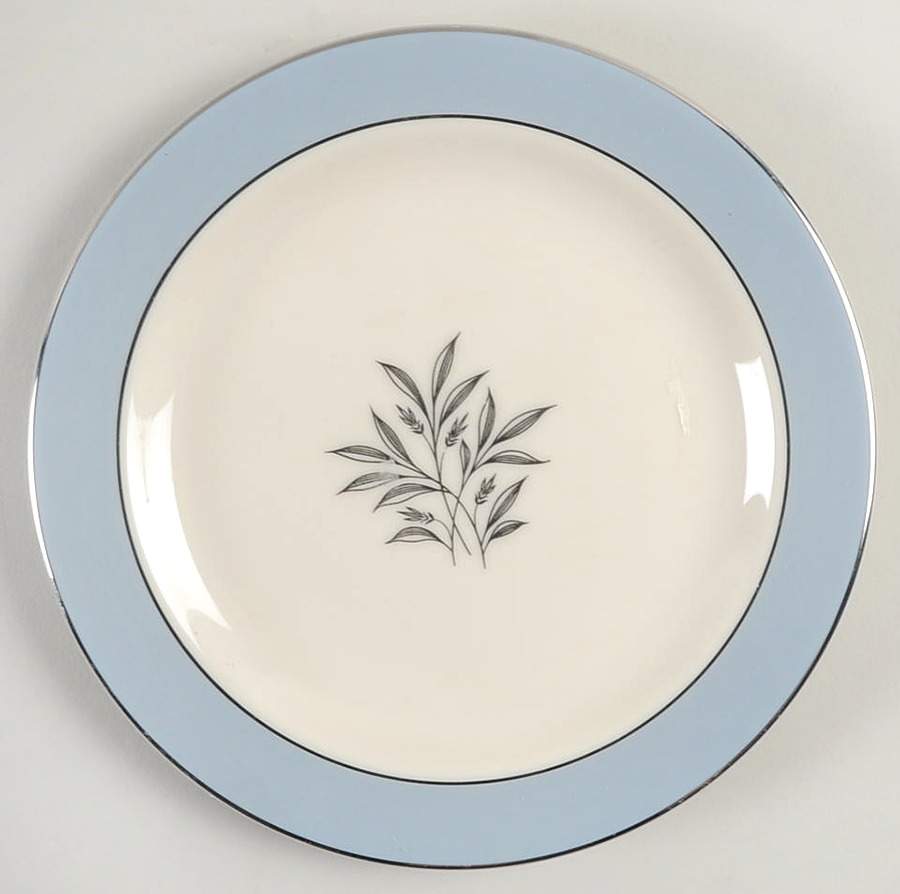 Silver Twilight Bread & Butter Plate by Pickard-1