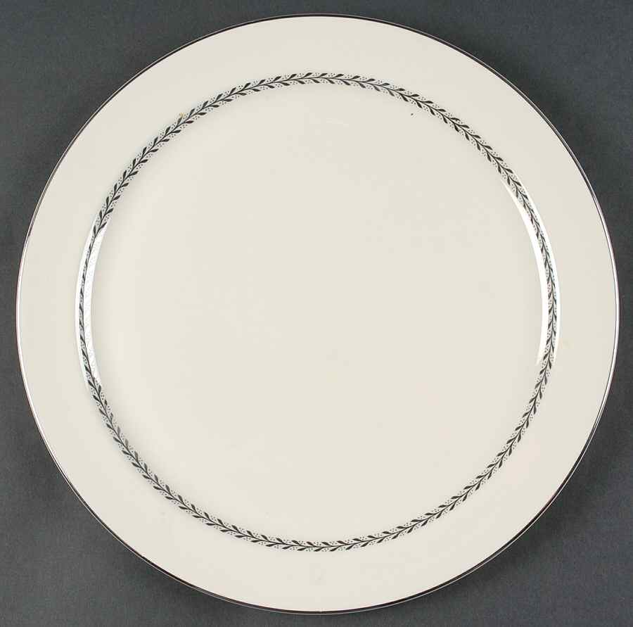Silver Wreath 12" Chop Plate (Round Platter) by Pickard-1