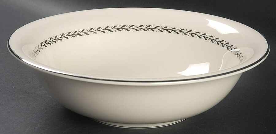 Silver Wreath 9" Round Vegetable Bowl by Pickard-1