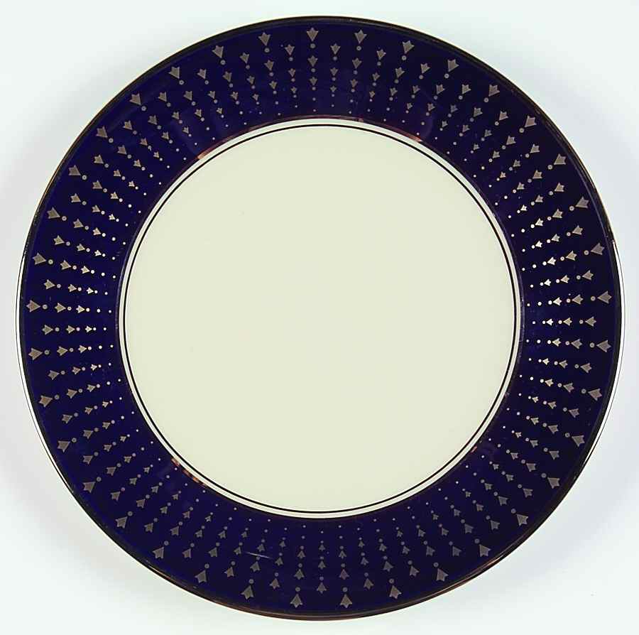 Starburst (Ivory Background) Salad Plate by Pickard-1