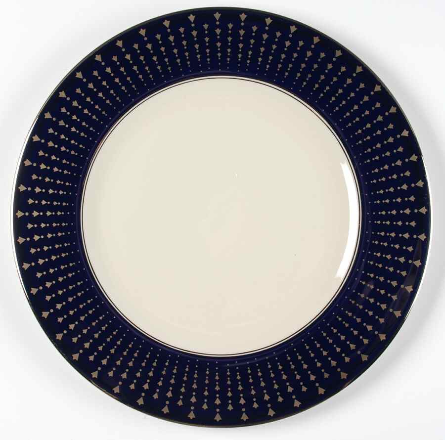 Starburst (Ivory Background) Large Dinner Plate by Pickard-1