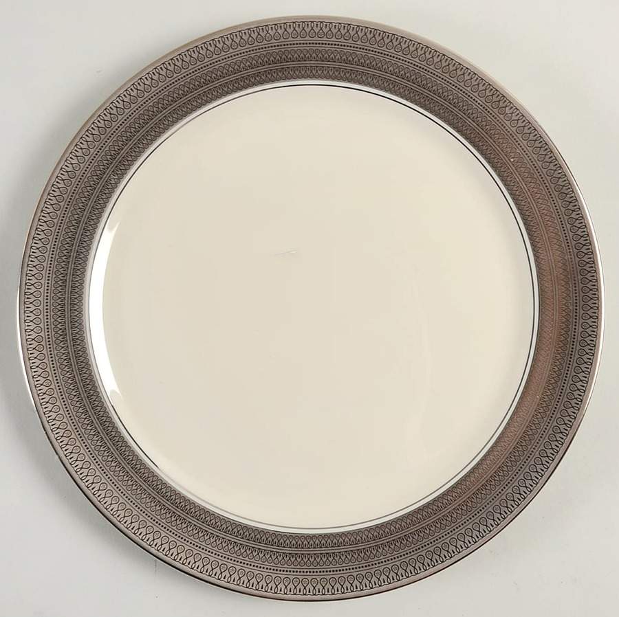 St Moritz (Ivory Background) Dinner Plate by Pickard-1