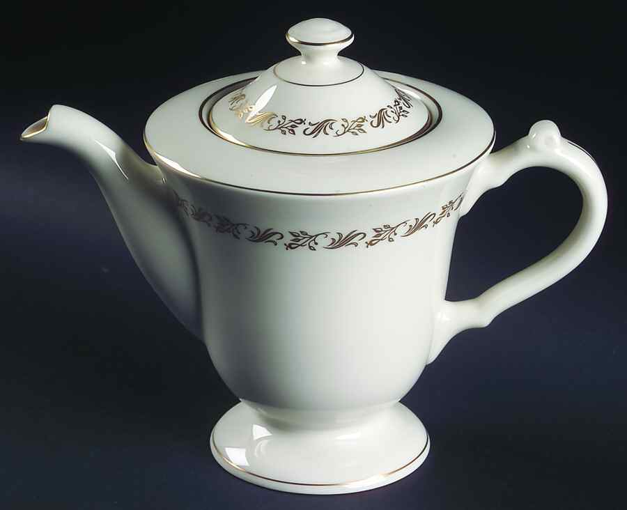 Sweetbrier Coffee Pot & Lid by Pickard-1