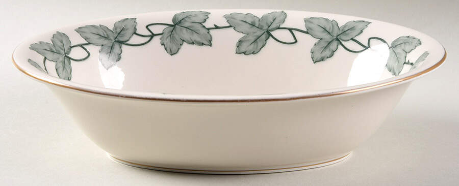 Sylvia 9" Oval Vegetable Bowl by Pickard-1