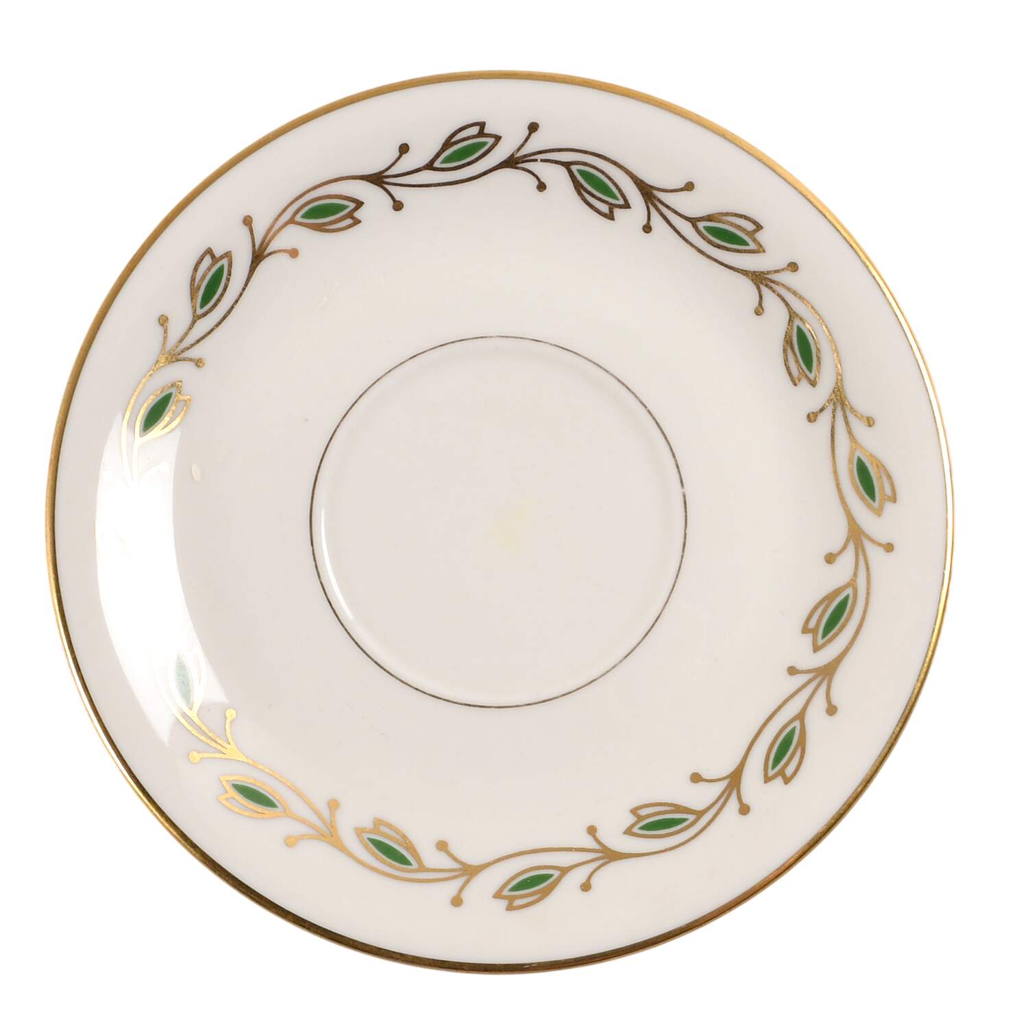 Symphony Green Saucer by Pickard-1