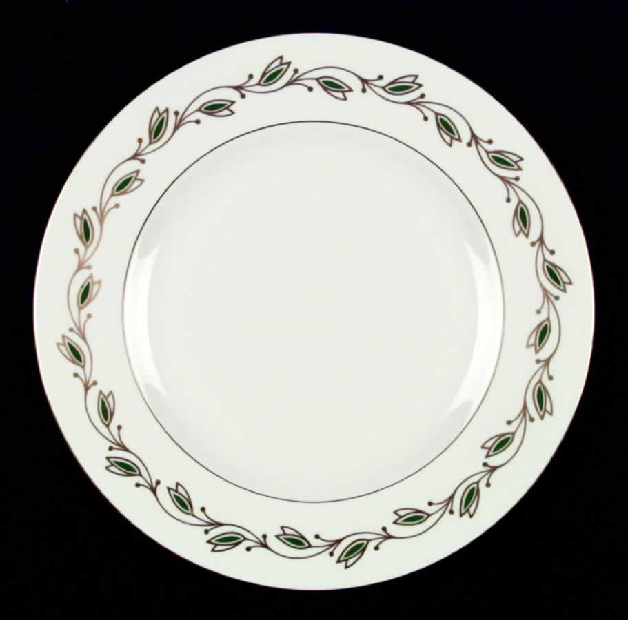 Symphony Green Dinner Plate by Pickard-1