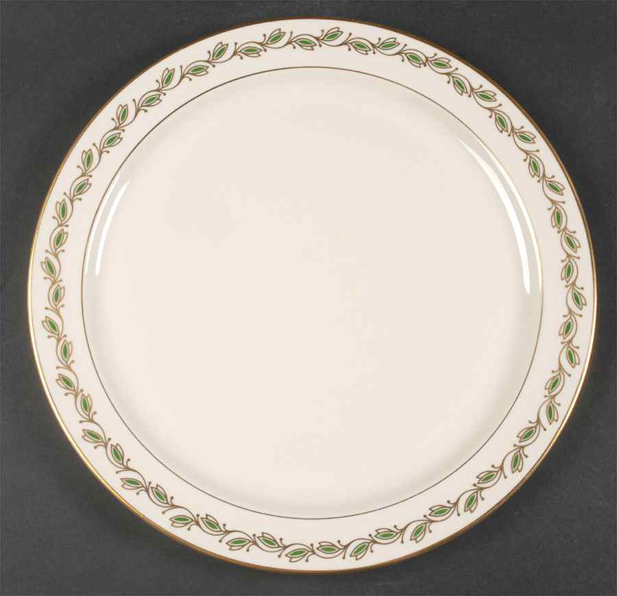 Symphony Green 12" Chop Plate (Round Platter) by Pickard-1