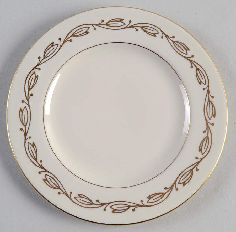Symphony Ivory Bread & Butter Plate by Pickard-1