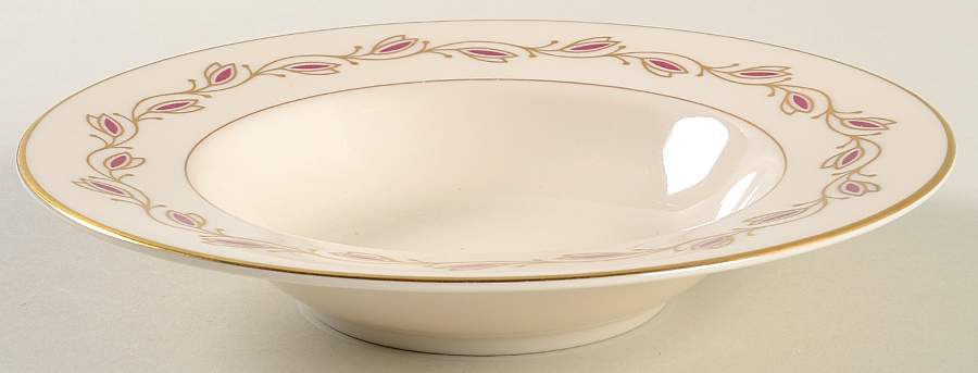 Symphony Red Rim Soup Bowl by Pickard-1