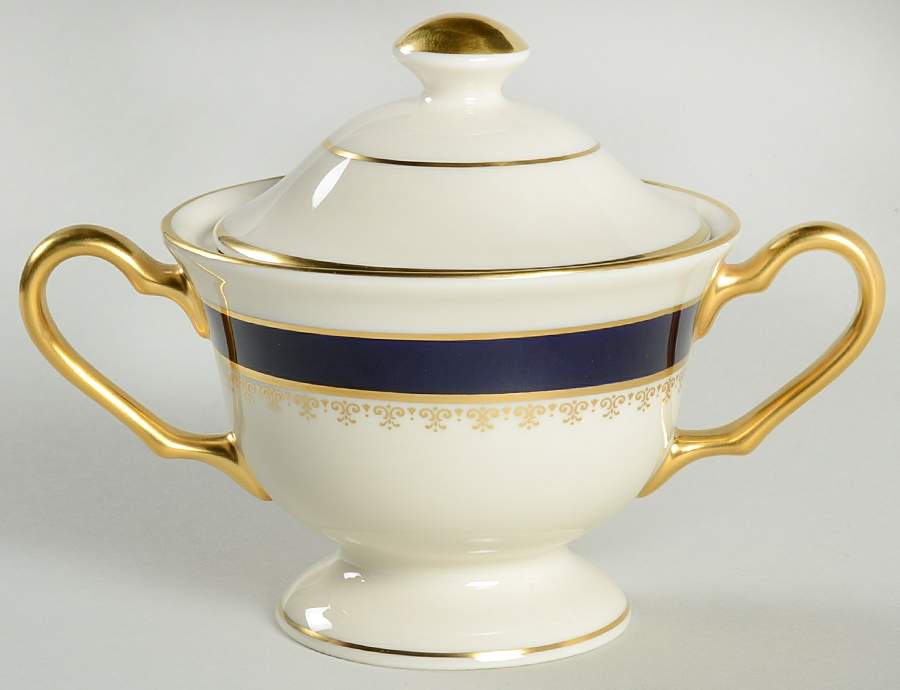 Washington Sugar Bowl & Lid by Pickard-1