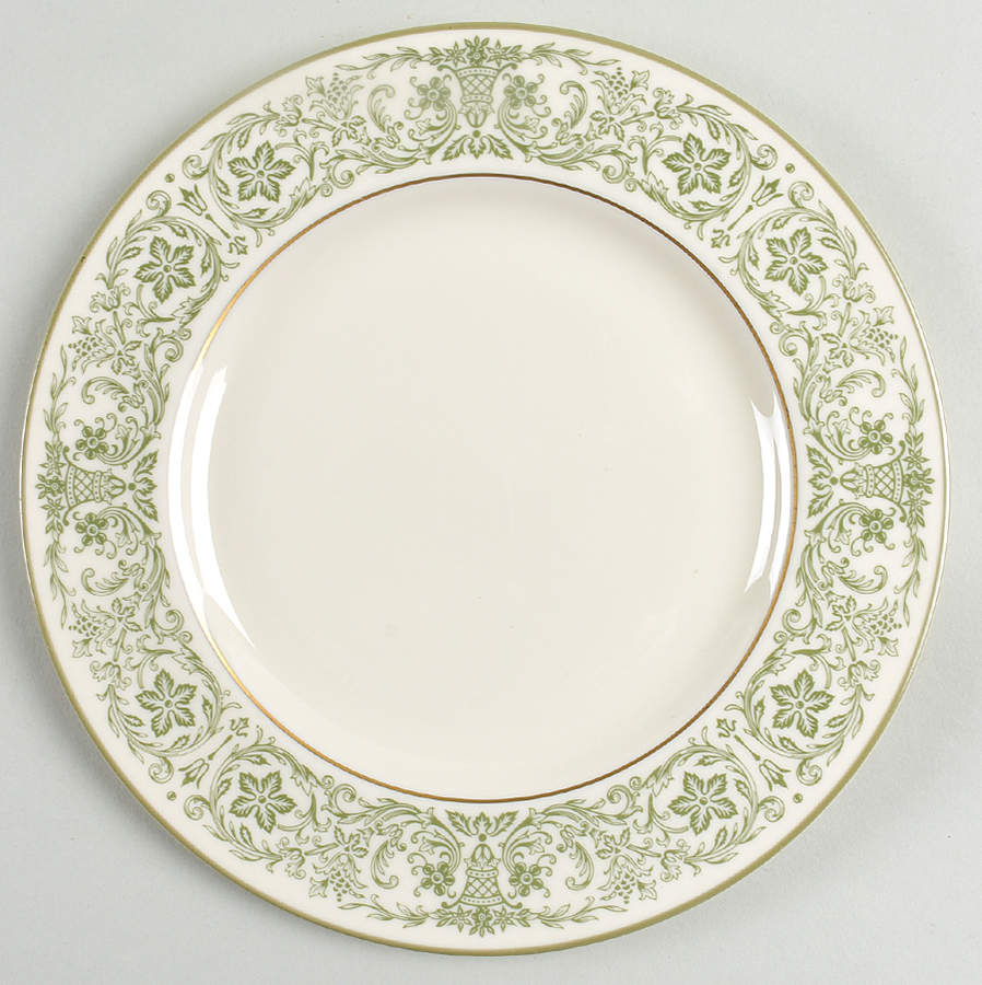Wellesley Green Salad Plate by Pickard-1