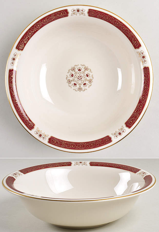 Wellington 9" Round Vegetable Bowl by Pickard-1