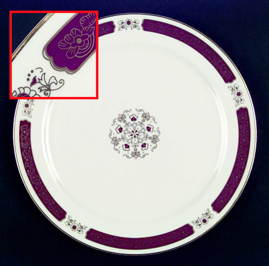 Wellington Dinner Plate by Pickard-1