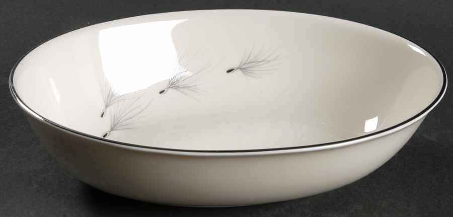 Whisper 9" Oval Vegetable Bowl by Pickard-1