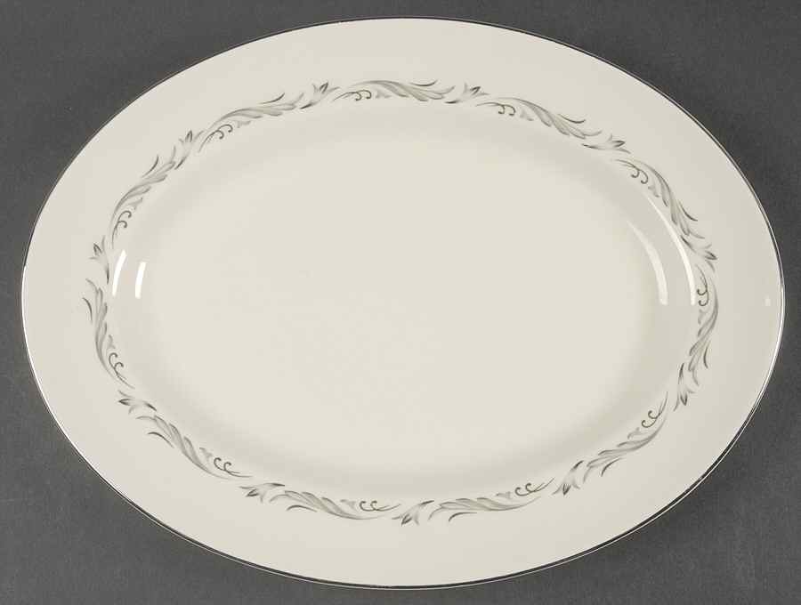 Windsor 12" Oval Serving Platter by Pickard-1