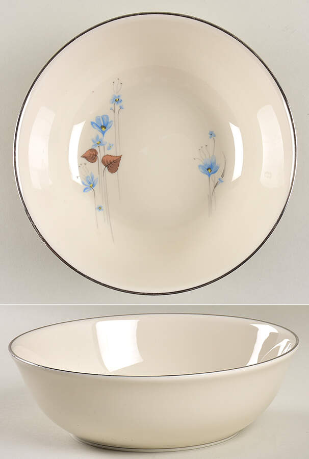 Woodland Flower 8" Round Vegetable Bowl by Pickard-1