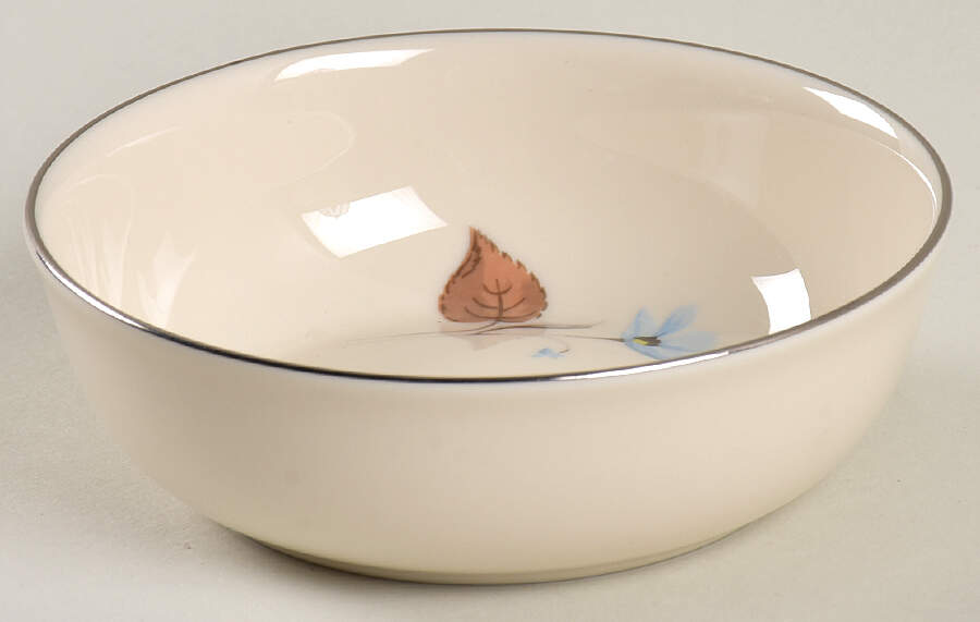 Woodland Flower Fruit/Dessert (Sauce) Bowl by Pickard-1