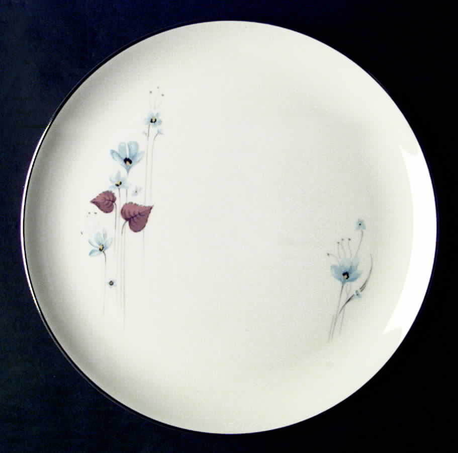 Woodland Flower Dinner Plate by Pickard-1
