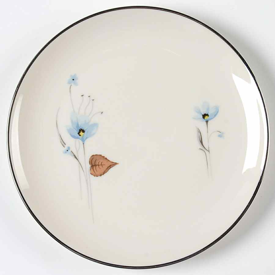 Woodland Flower Bread & Butter Plate by Pickard-1