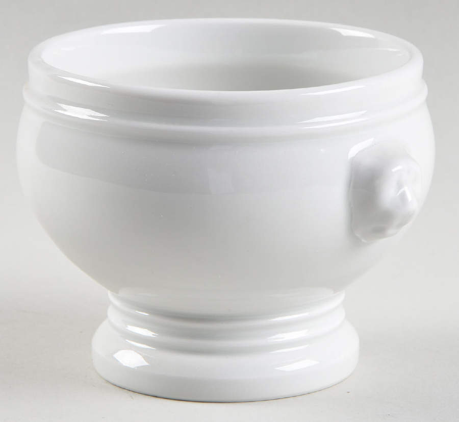 Culinaire White Individual Open Tureen by Pillivuyt-1