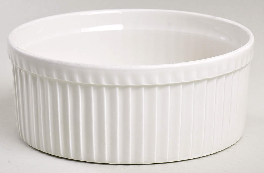 Culinaire White 5" Souffle by Pillivuyt-1