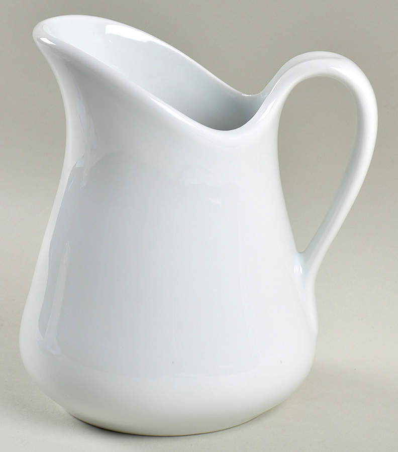 Culinaire White 32 Oz Pitcher by Pillivuyt-1