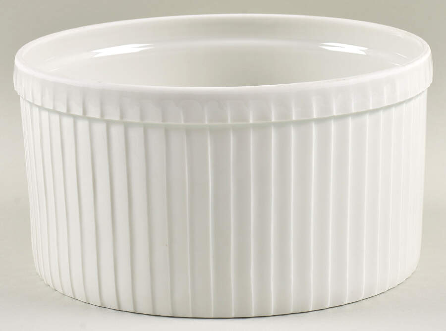 Culinaire White 7" Souffle by Pillivuyt-1