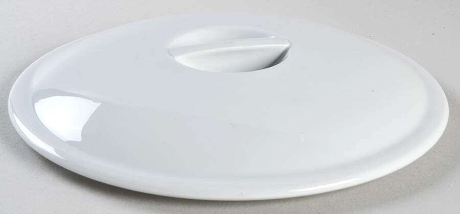 Culinaire White Lid for 1.75 Qt Round Covered Casserole by Pillivuyt-1