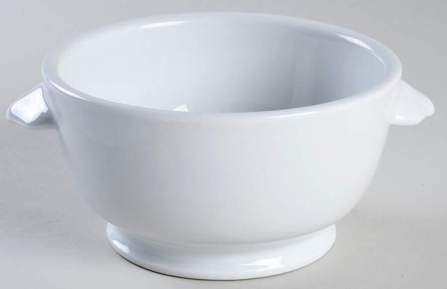 Culinaire White Onion Soup Bowl No Lid by Pillivuyt-1