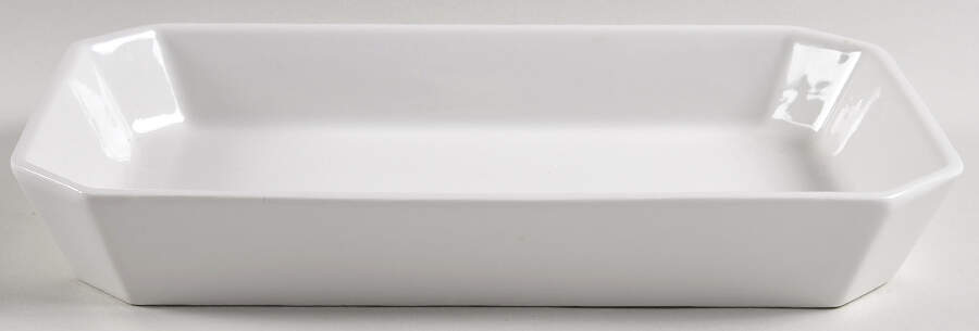 Culinaire White 11" Rectangular Baker by Pillivuyt-1