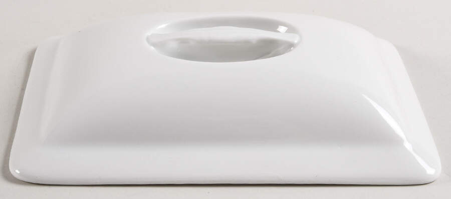Culinaire White Lid for 1.25 Qt Rectangular Casserole by Pillivuyt-1