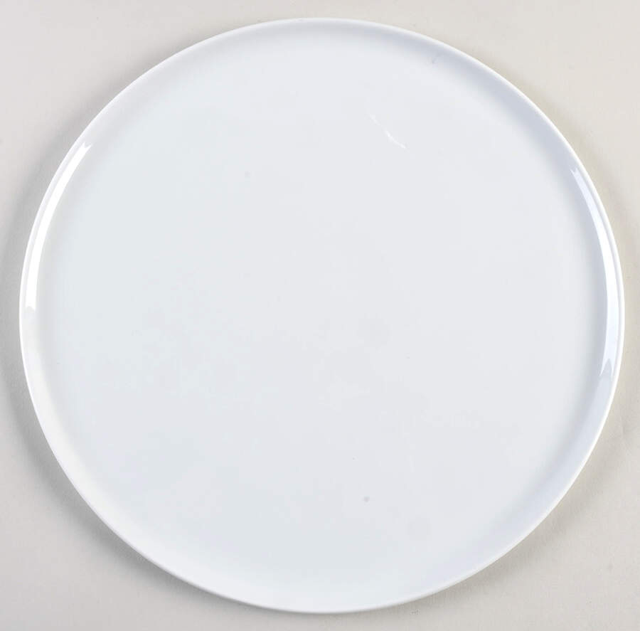 Culinaire White 13" Chop Plate (Round Platter) by Pillivuyt-1