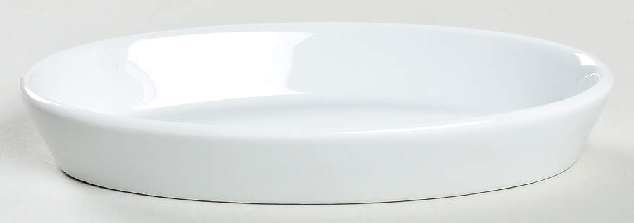 Culinaire White 7" Oval Baker by Pillivuyt-1