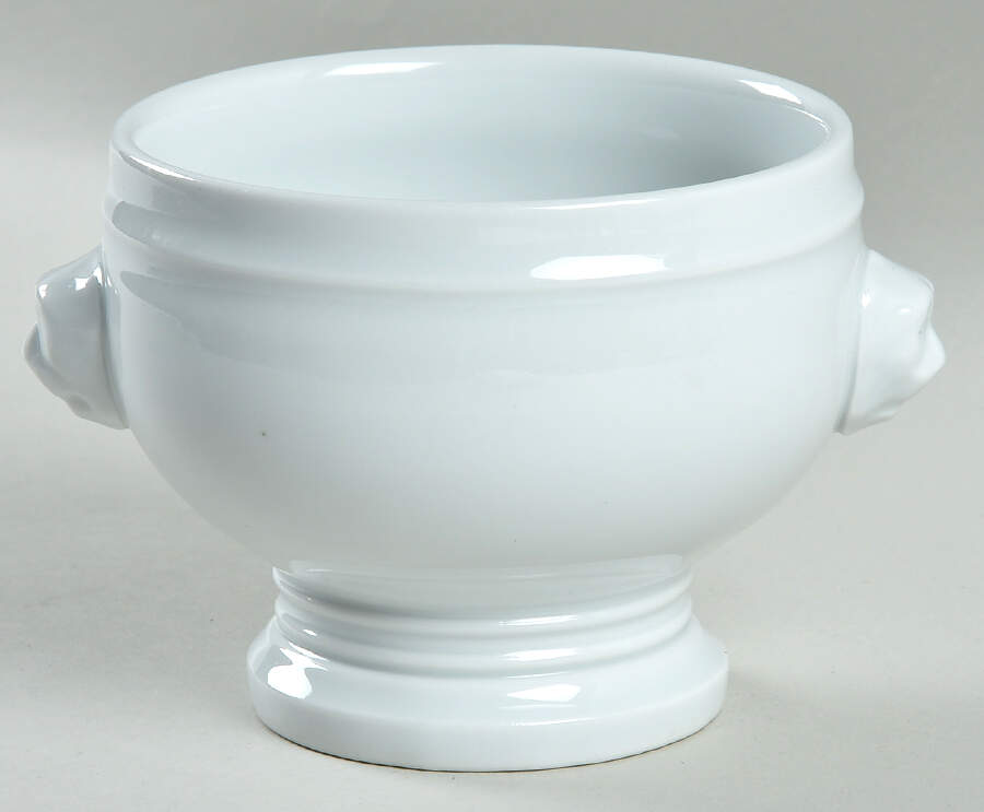 Culinaire White Individual Open Tureen by Pillivuyt-1
