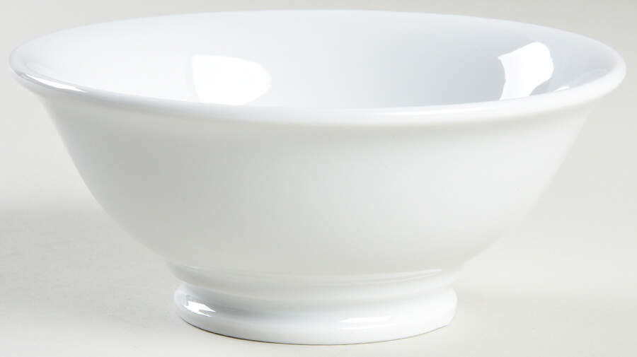 Culinaire White 5" Footed All Purpose Bowl by Pillivuyt-1