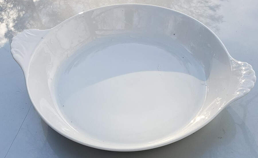 Culinaire White 16" Augratin by Pillivuyt-1