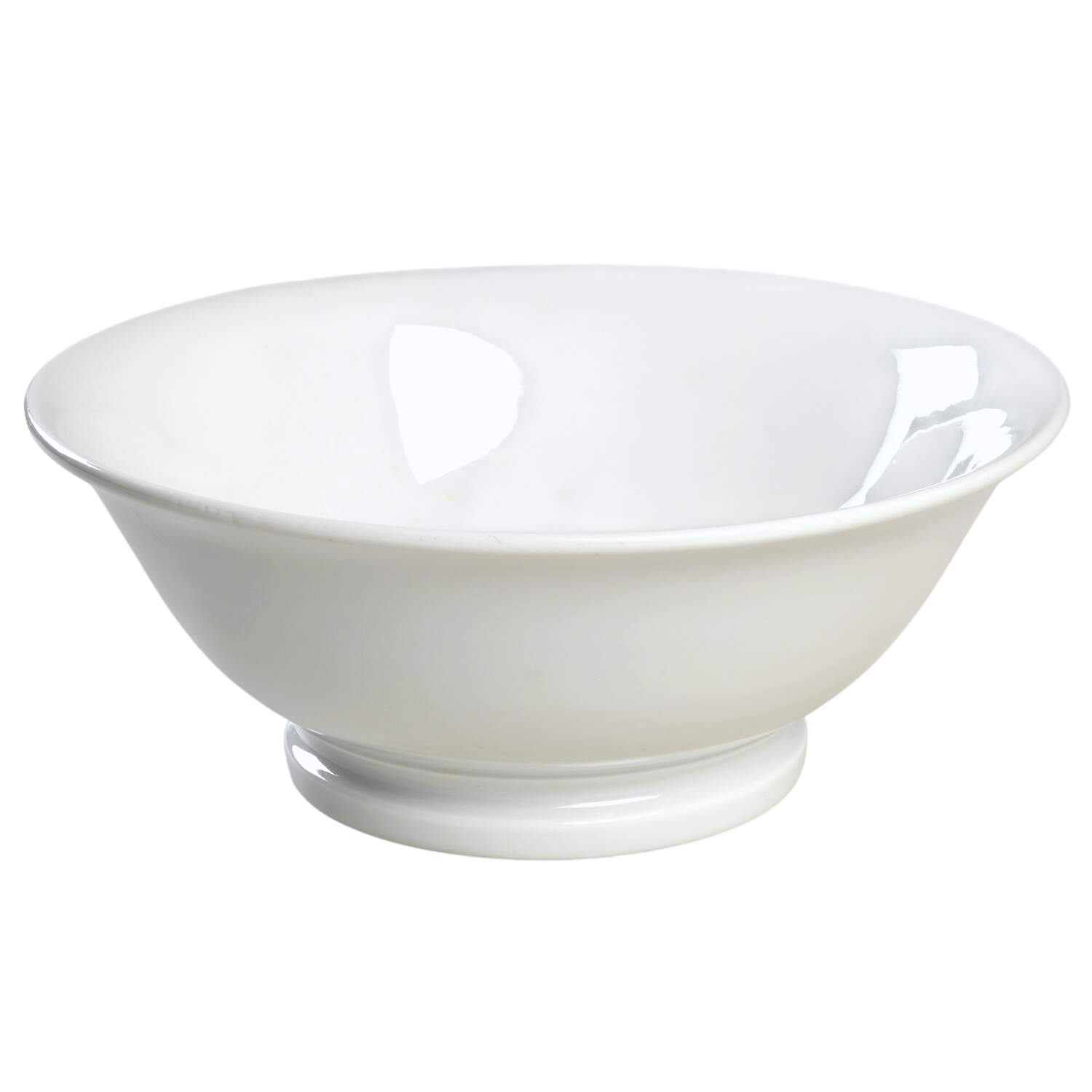 Culinaire White 10" Footed Bowl by Pillivuyt-1