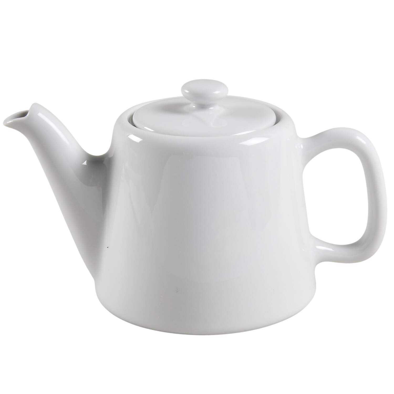 Culinaire White Teapot & Lid by Pillivuyt-1