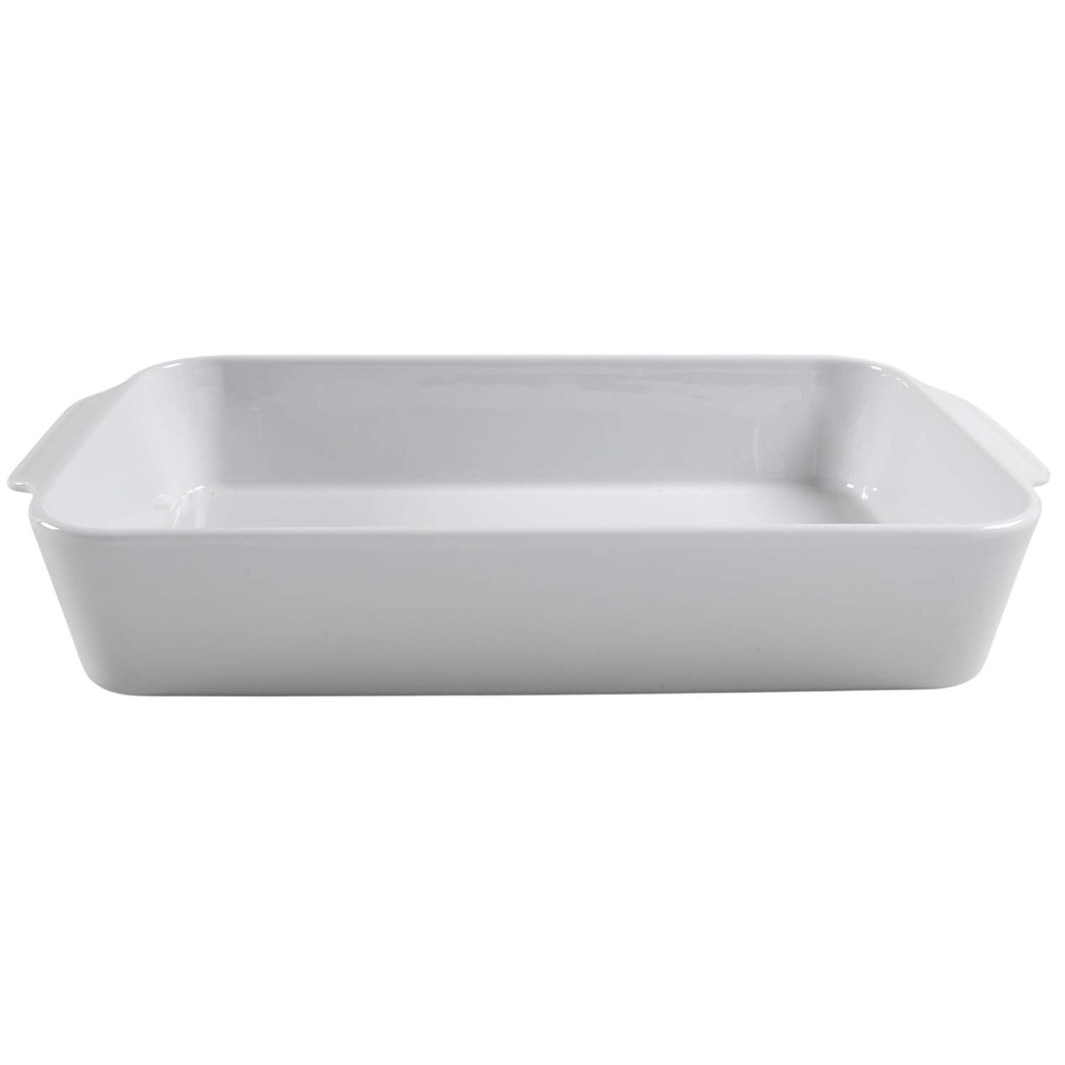 Culinaire White 15" Rectangular Baker by Pillivuyt-1