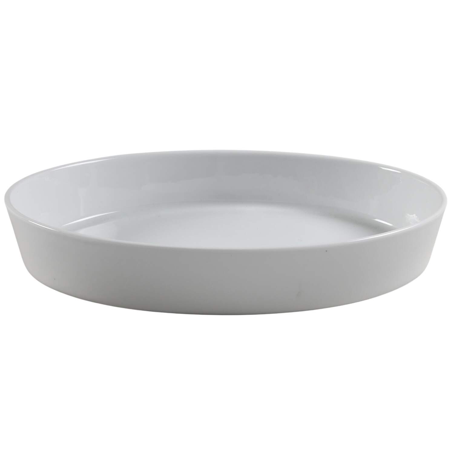 Culinaire White 14" Oval Baker by Pillivuyt-1