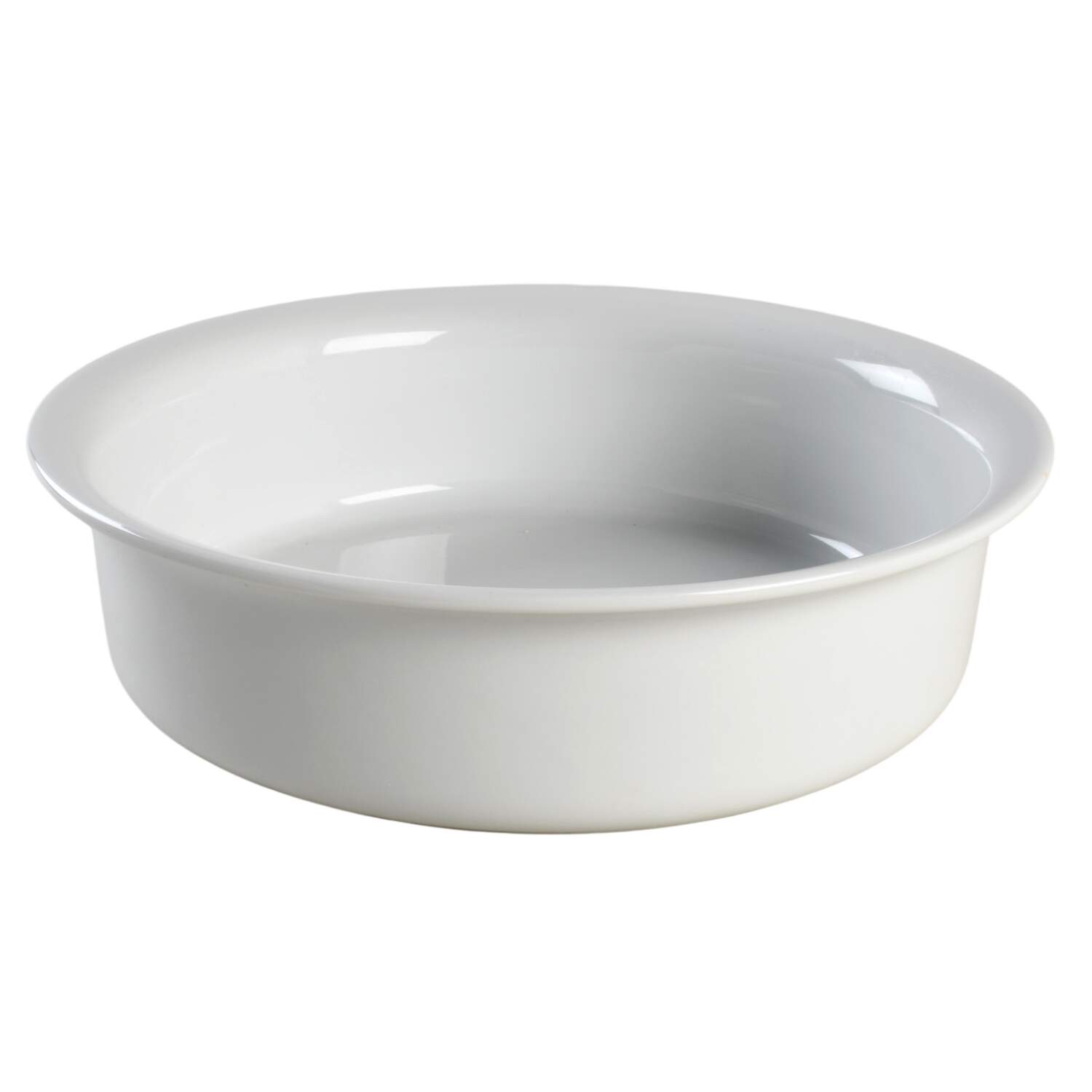 Culinaire White 9" Round Baker by Pillivuyt-1