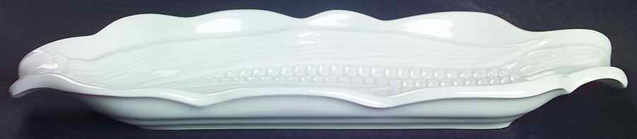 Culinaire White Boiled Corn Holder by Pillivuyt-1