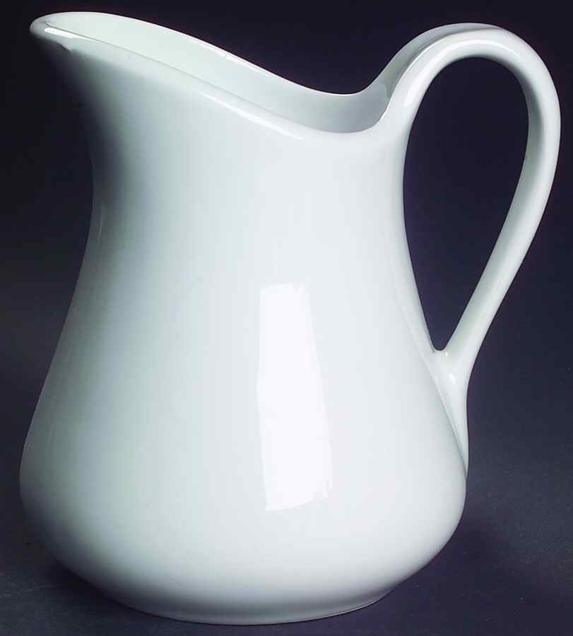 Culinaire White 24 Oz Pitcher by Pillivuyt-1