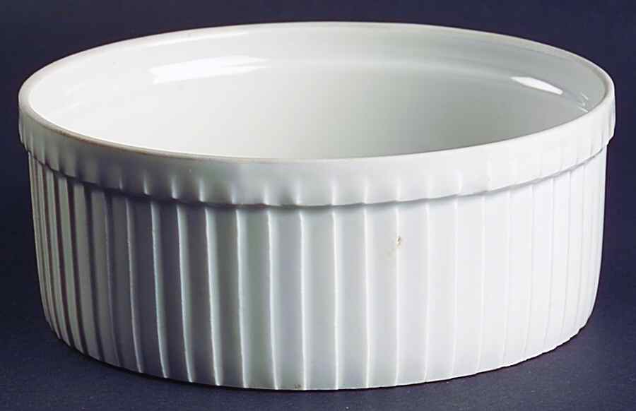 Culinaire White 6" Souffle by Pillivuyt-1