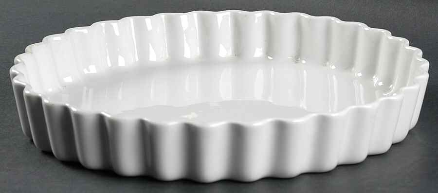 Culinaire White 10" Quiche by Pillivuyt-1