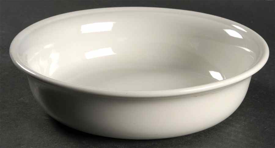 Culinaire White 8" Round Baker by Pillivuyt-1