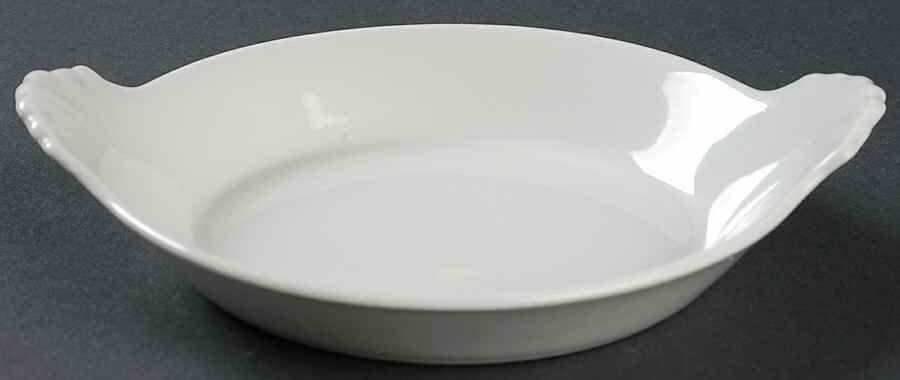 Culinaire White 6" Augratin by Pillivuyt-1