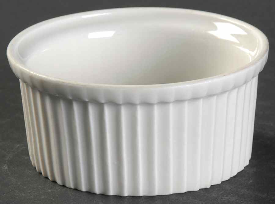 Culinaire White Ramekin by Pillivuyt-1
