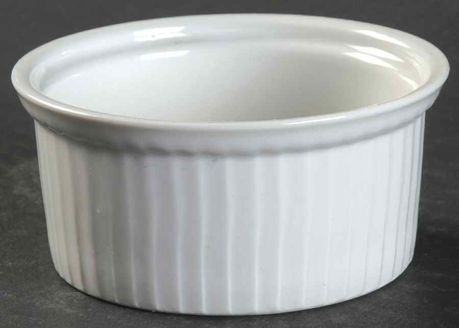 Culinaire White Ramekin by Pillivuyt-1